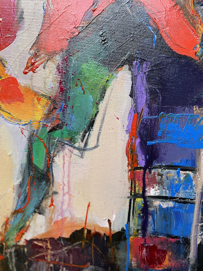 Flowers of life 90 x 90 x4.8 cm