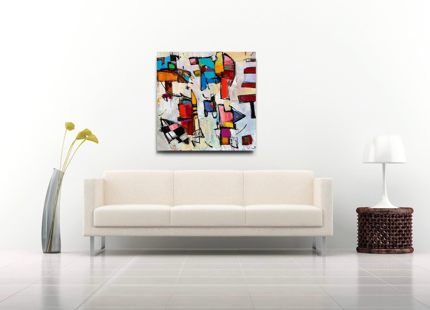 Namib Journey 90 x 90 x 5 cm