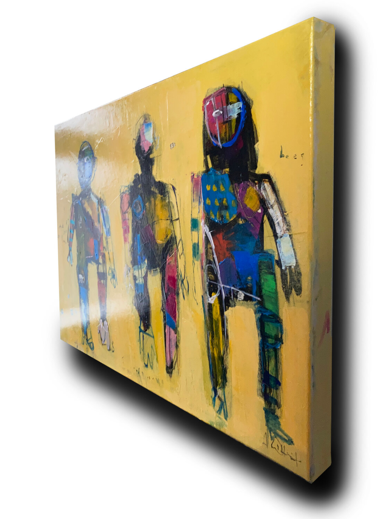 Lower Broadway, New York 70 x 50 x 4.5 cm