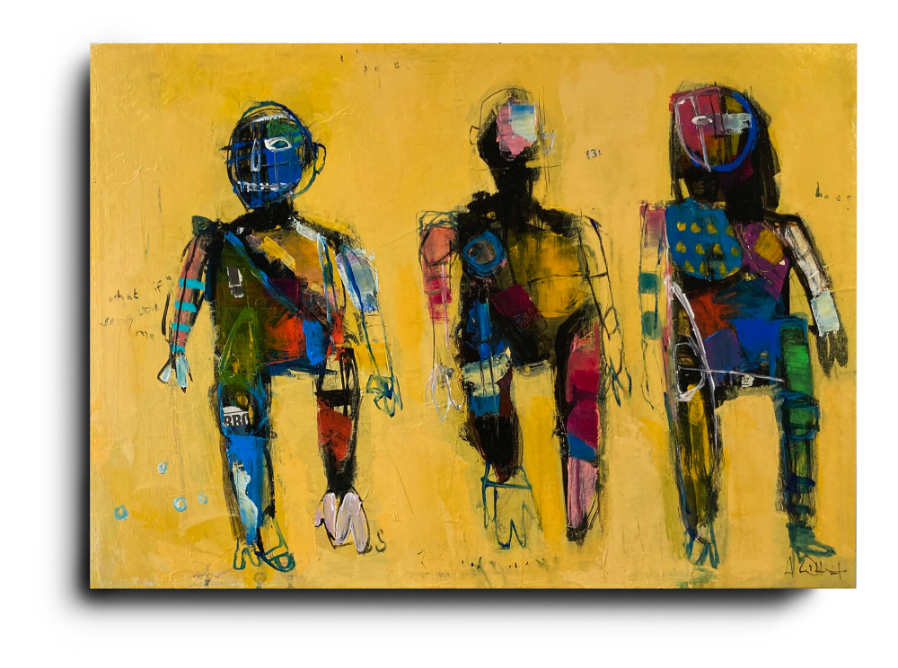 Lower Broadway, New York 70 x 50 x 4.5 cm