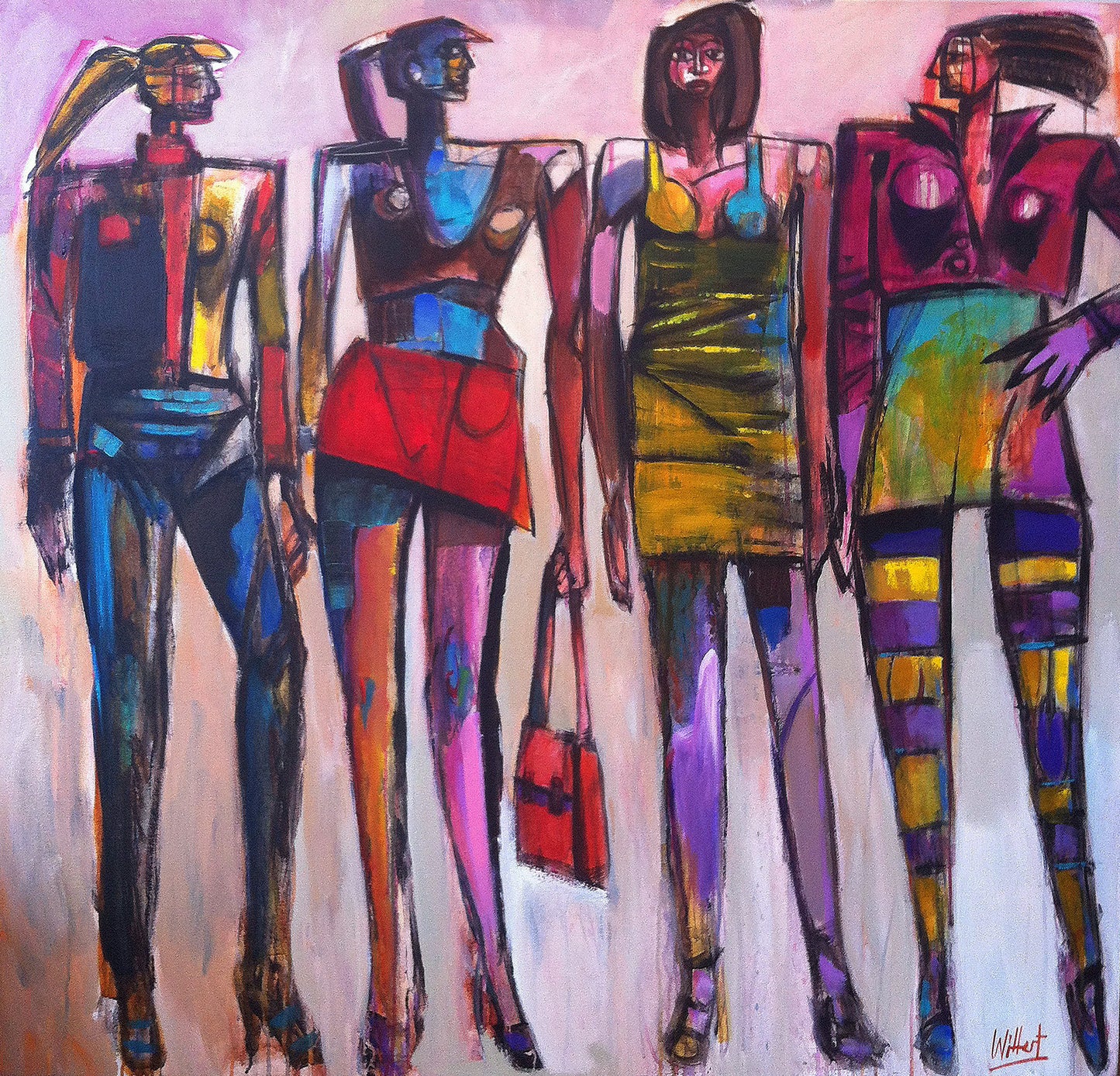 LAdies Club night 48 x 46 ‘’