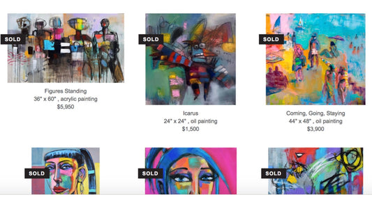 sold Flowers and Faces